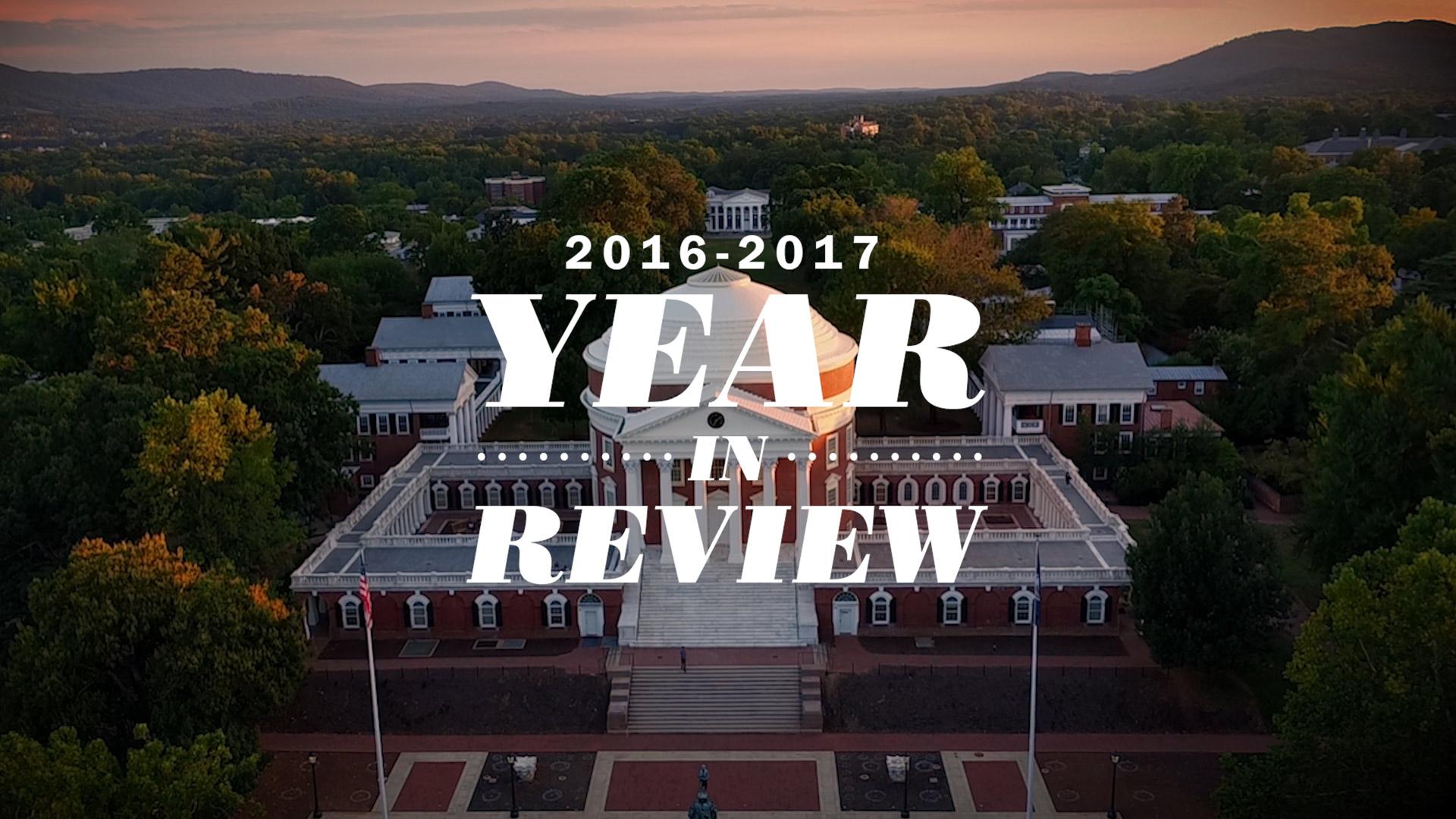 text reads: 2016-2017 Year-In-Review