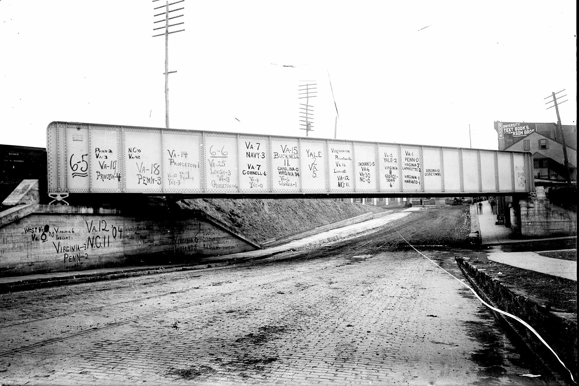 Vintage photo of Beta Bridge