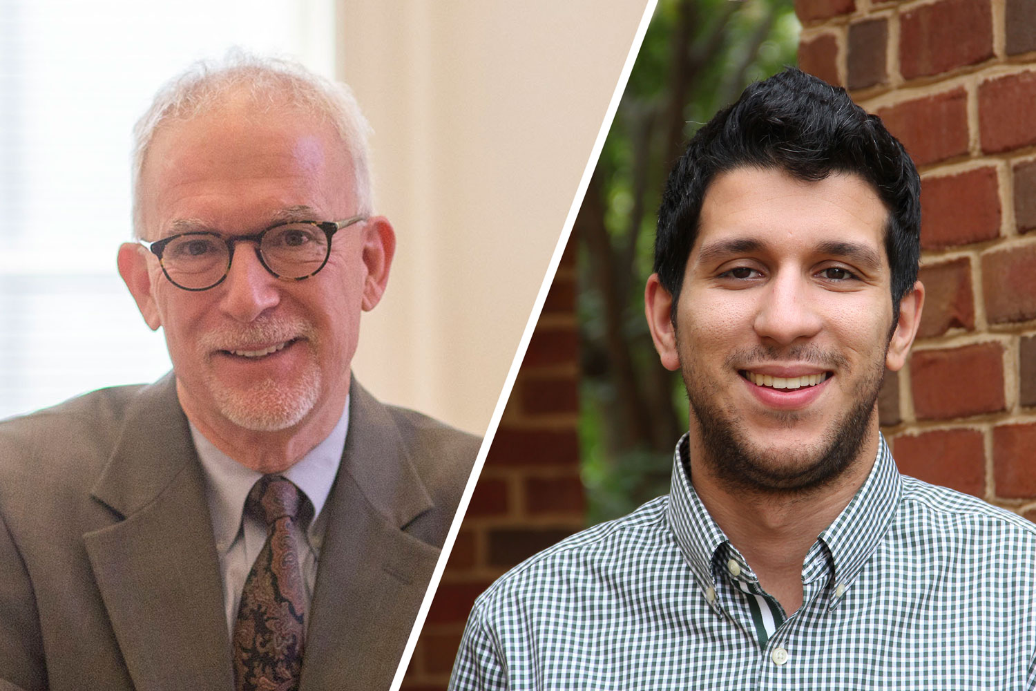 Headshots left to right: Robert Pianta and Arya Ansari