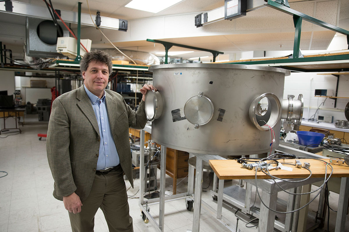 Brooks Pate, UVA’s William R. Kenan Jr. Professor of Chemistry, is the innovator behind “Fourier transform molecular rotational resonance technology.”
