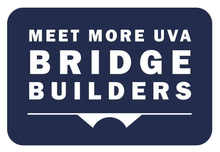 Text reads: Meet more UVA bridge Builders
