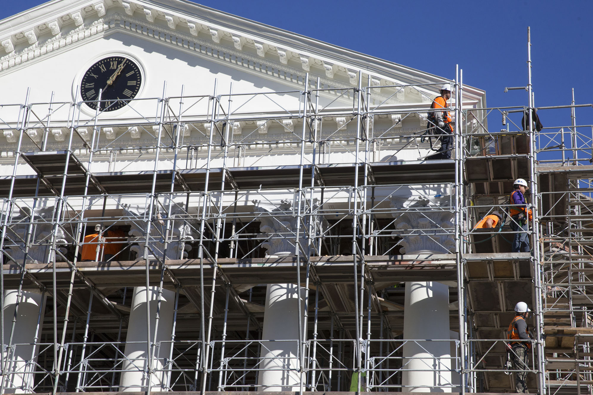 Removing the scaffolding