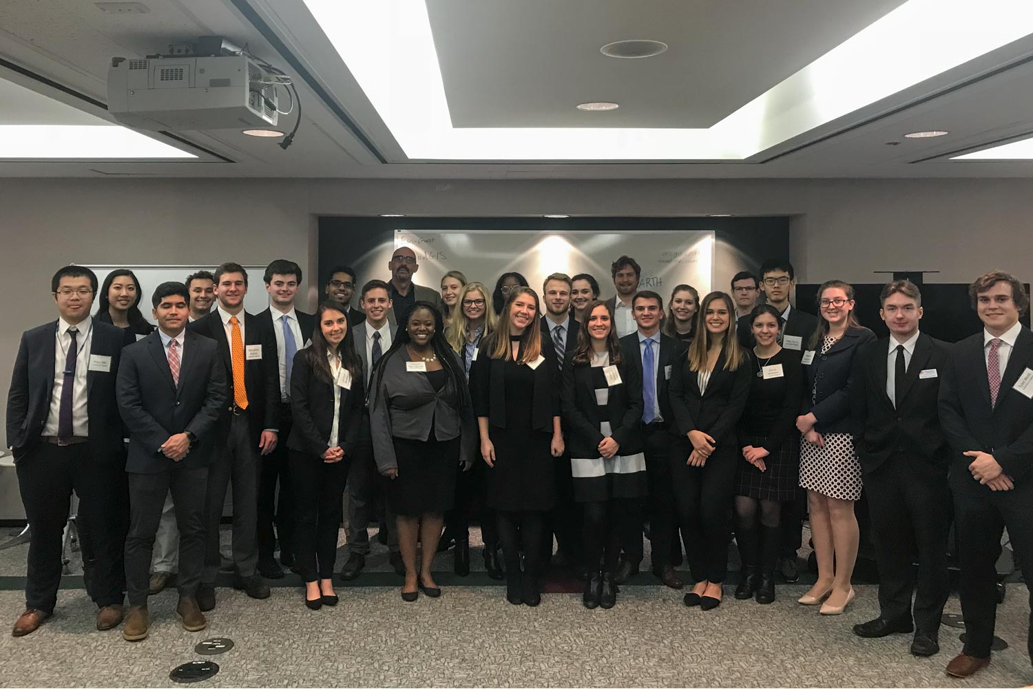 Students enrolled in the UVA Career Center’s Washington, D.C. lab spent their January term visiting companies in the nation’s capital and learning from them in the classroom. 