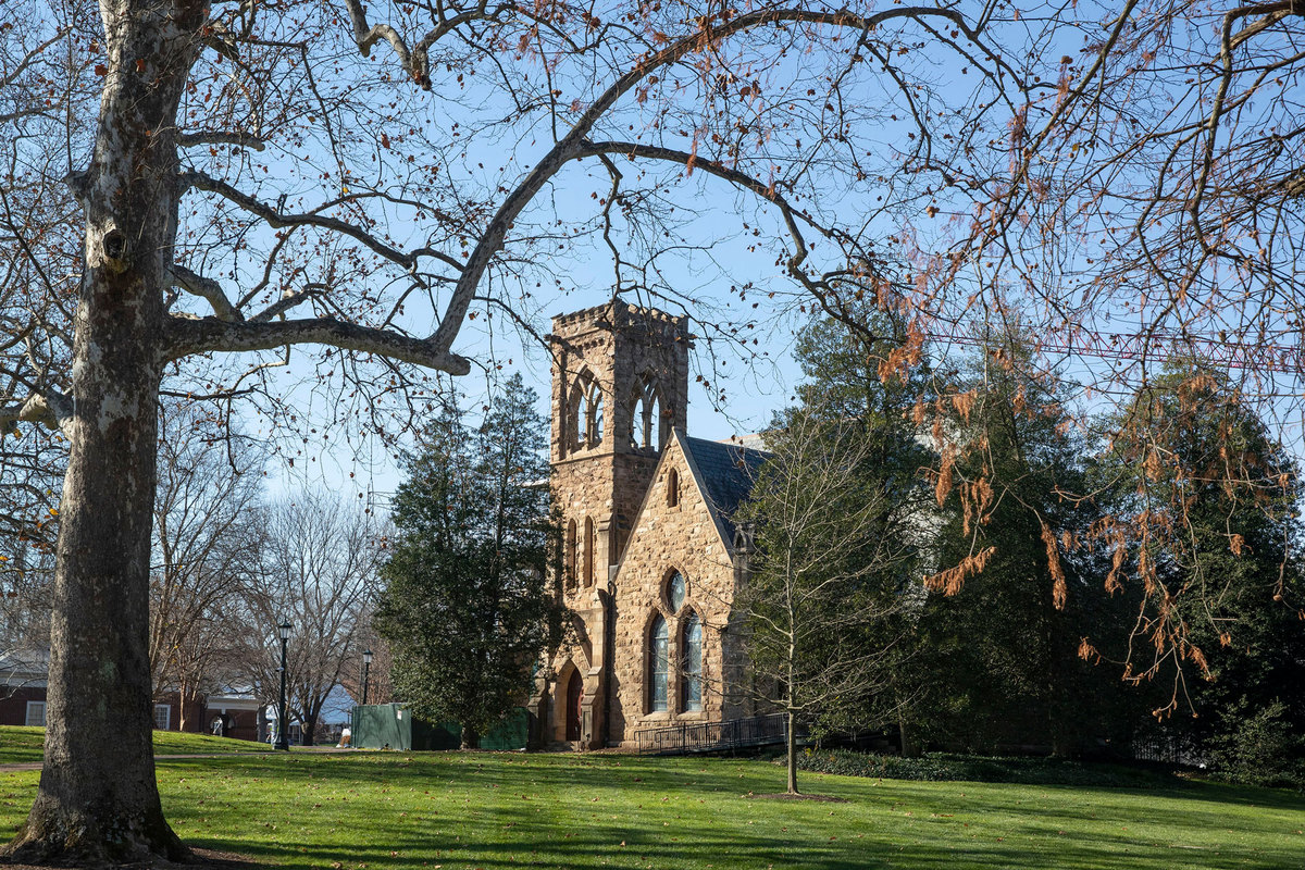 University Chapel in the late fall