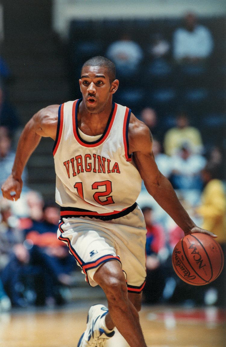 Alexander helped lead a UVA that made an Elite Eight appearance in 1995, but broke his ankle in the NCAA Tournament. 