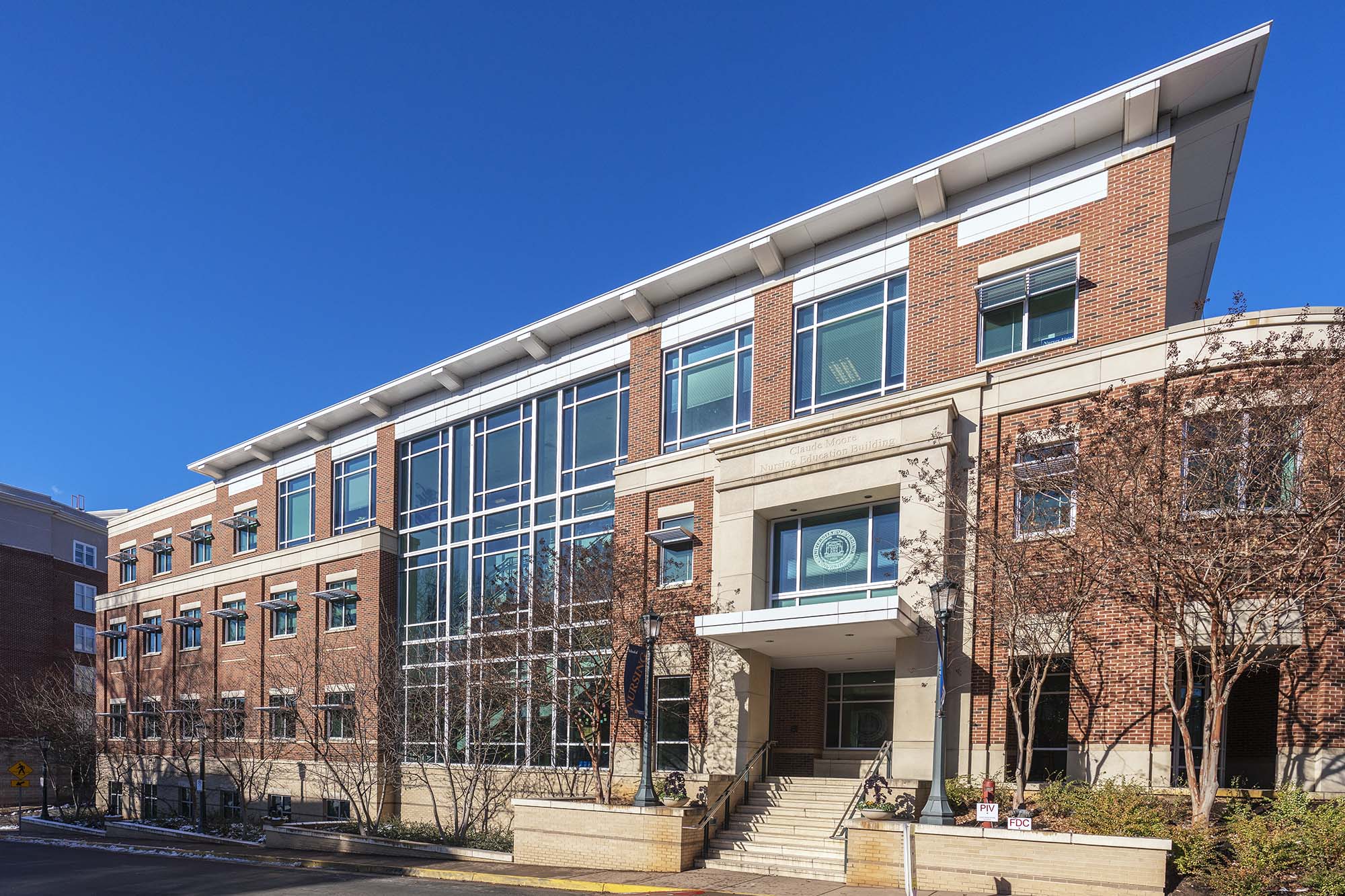 Outside view of the School of Nursing