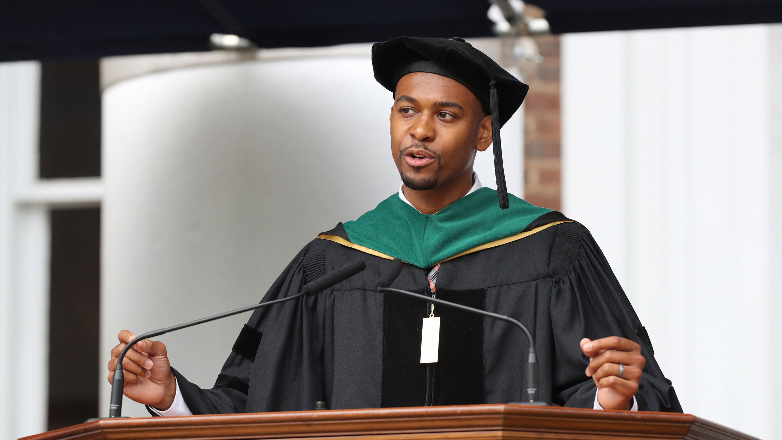 Dr. Cameron Webb Addresses the University of Virginia's Class of 2019 ...