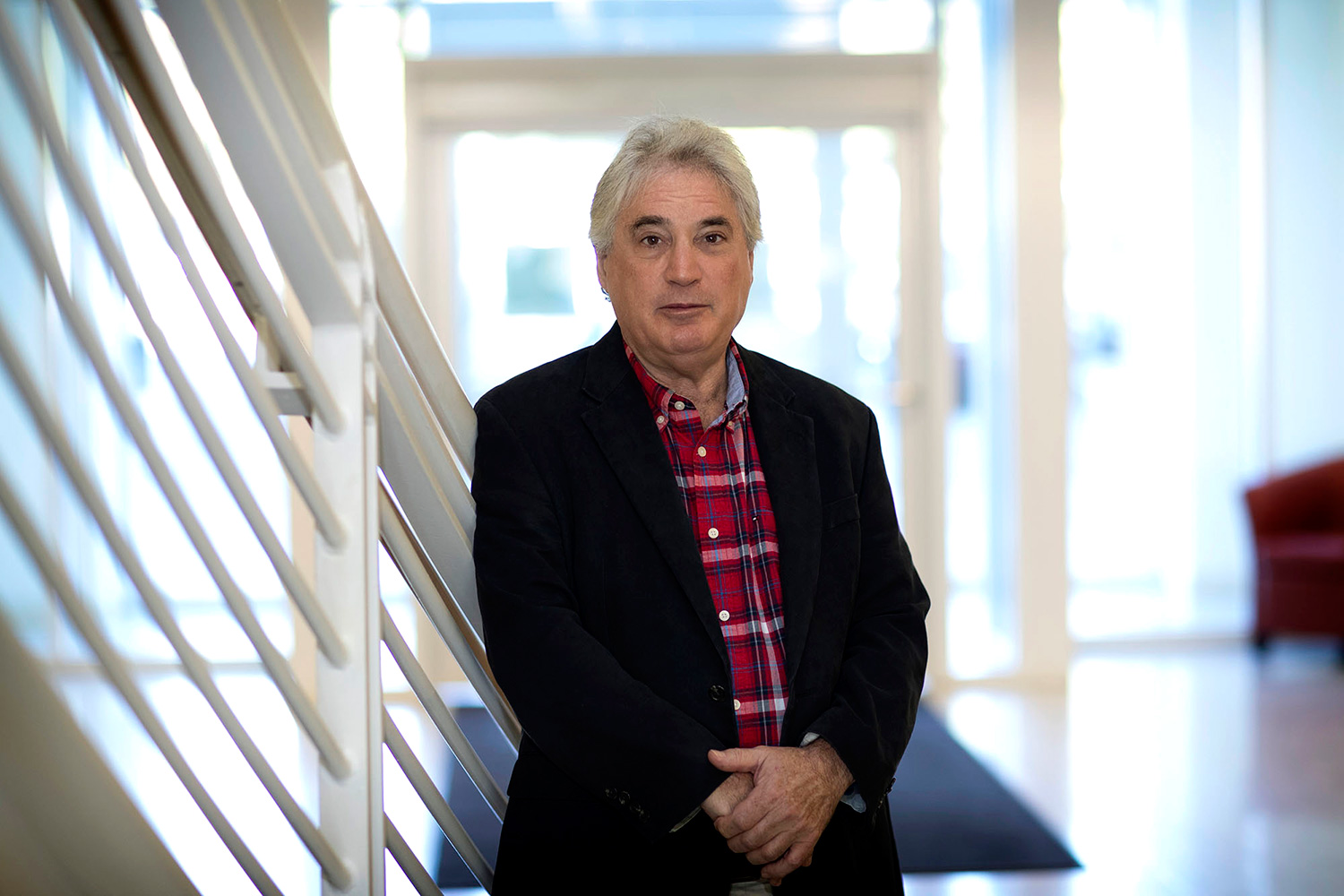 Biochemist Edward H. Egelman (Photo by Dan Addison, University Communications)