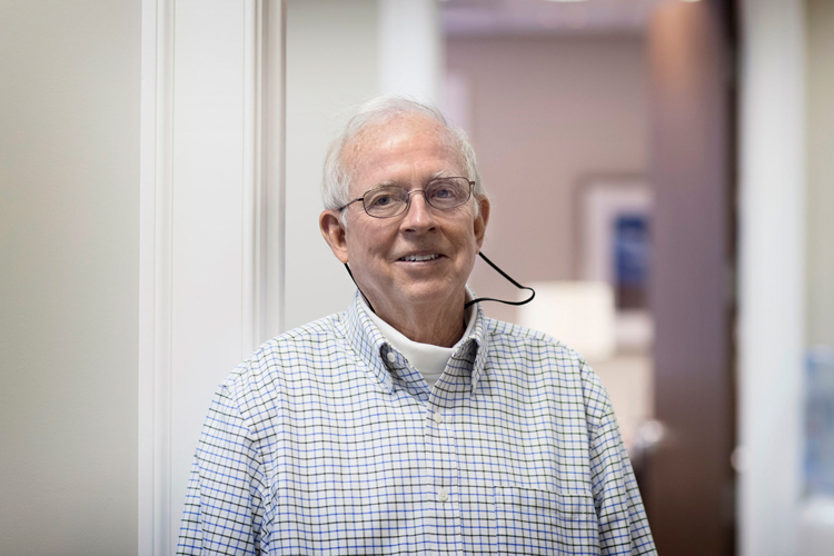 Economics professor Edwin Burton specializes in finance. 