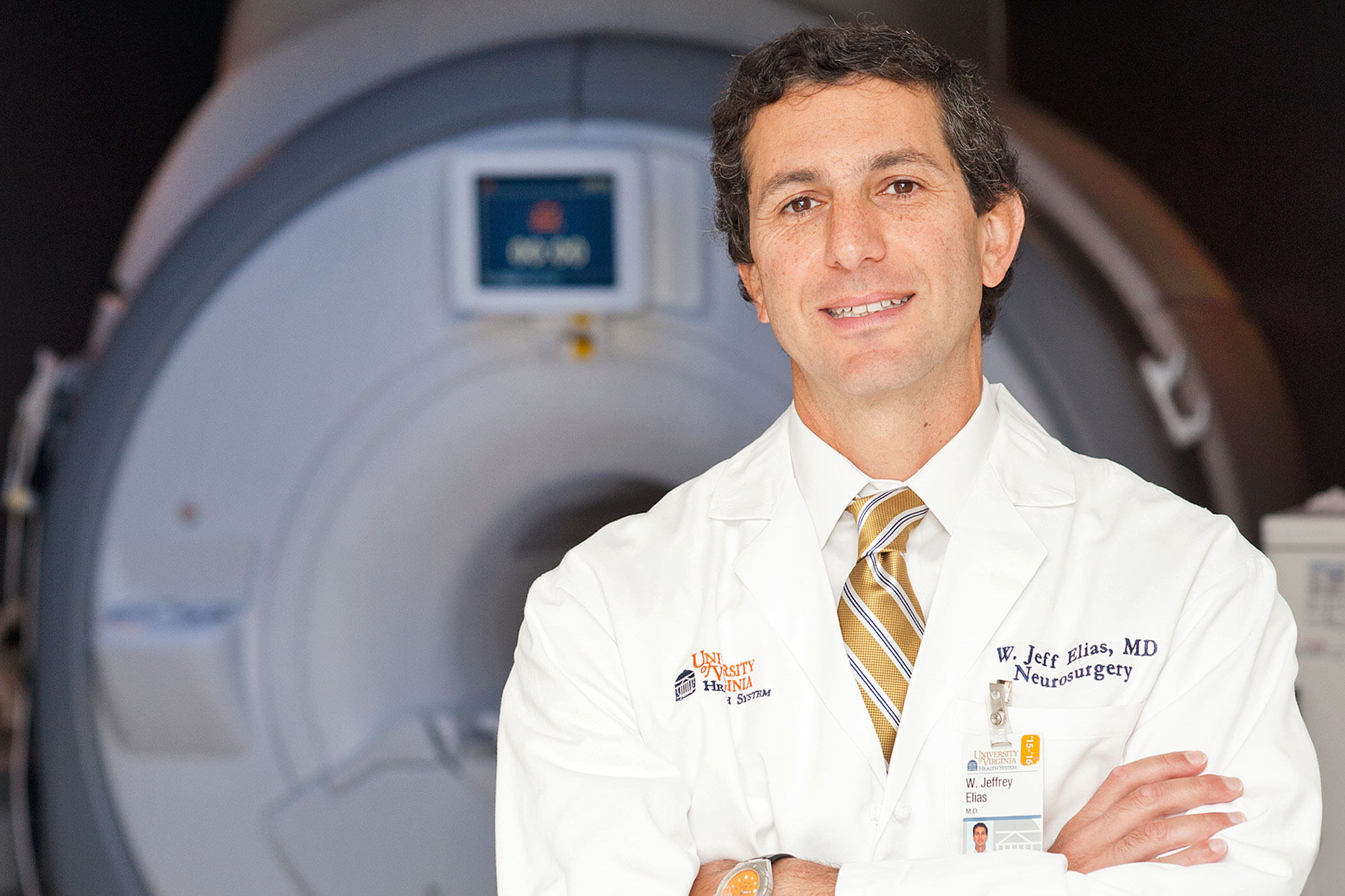 Dr. Jeff Elias, a professor of neurological surgery at UVA’s School of Medicine, said focused ultrasound may have many more uses in the future.