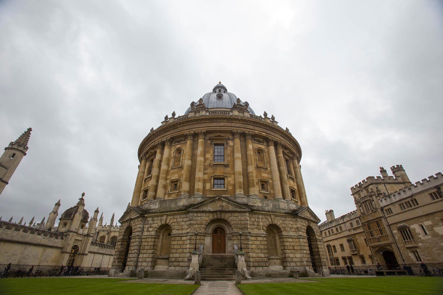 Cox said she spends a lot of time in Oxford’s famous Radcliffe Camera, which functions as the main reading room of the university’s Bodelian Library. 