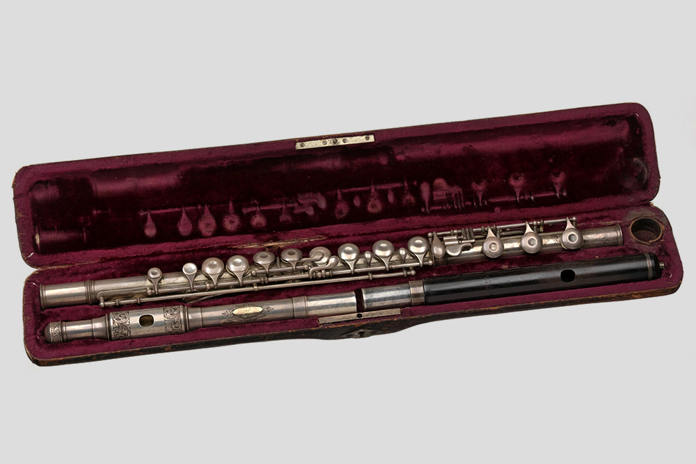 This flute belonged to Thomas Wiggins, a 19th-century man who was born into slavery and found fame as a musical prodigy, publishing several original compositions and touring across the U.S.