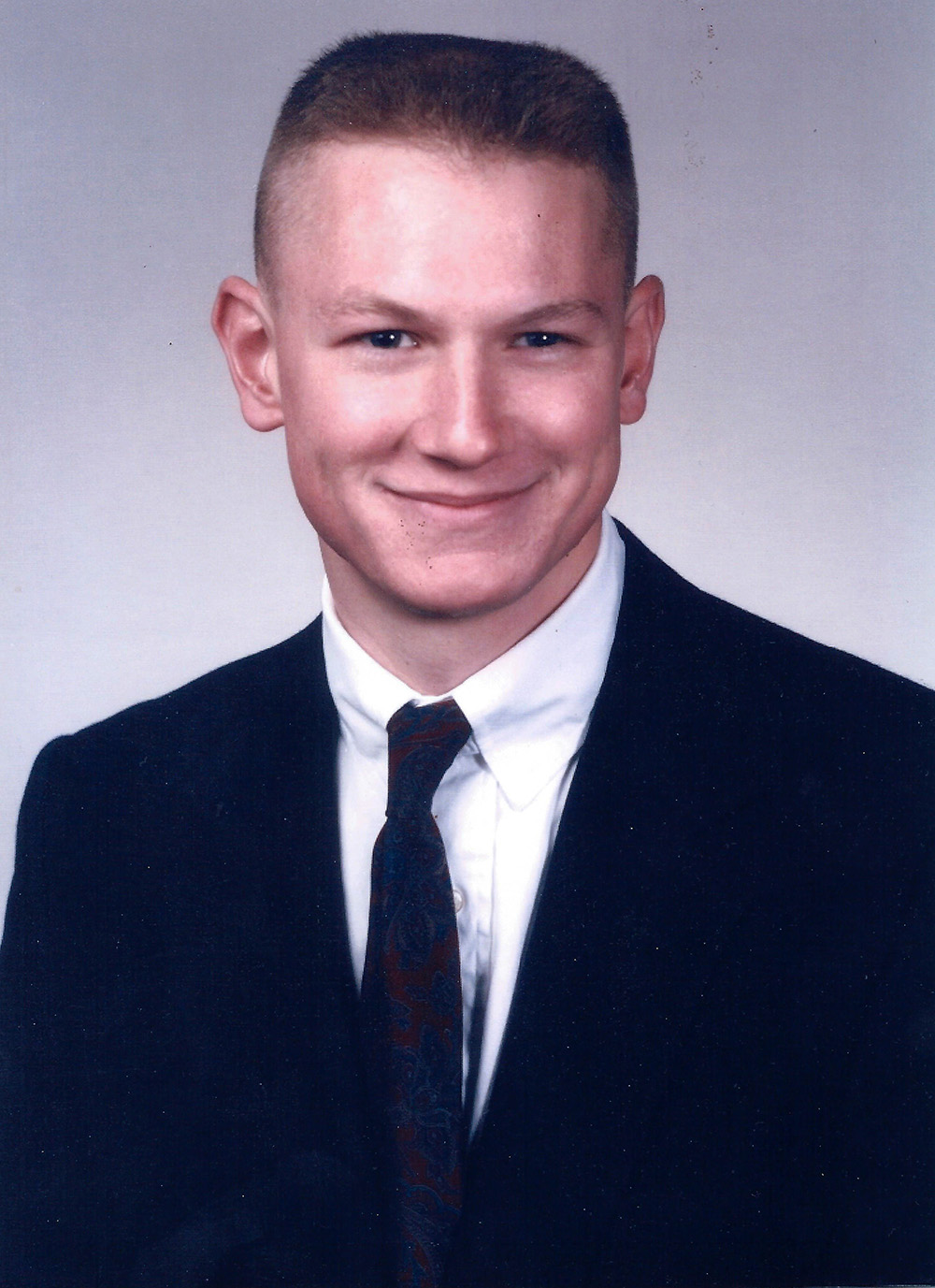 Seth Folsom in 1994, near his own graduation. (Image courtesy Seth Folsom)