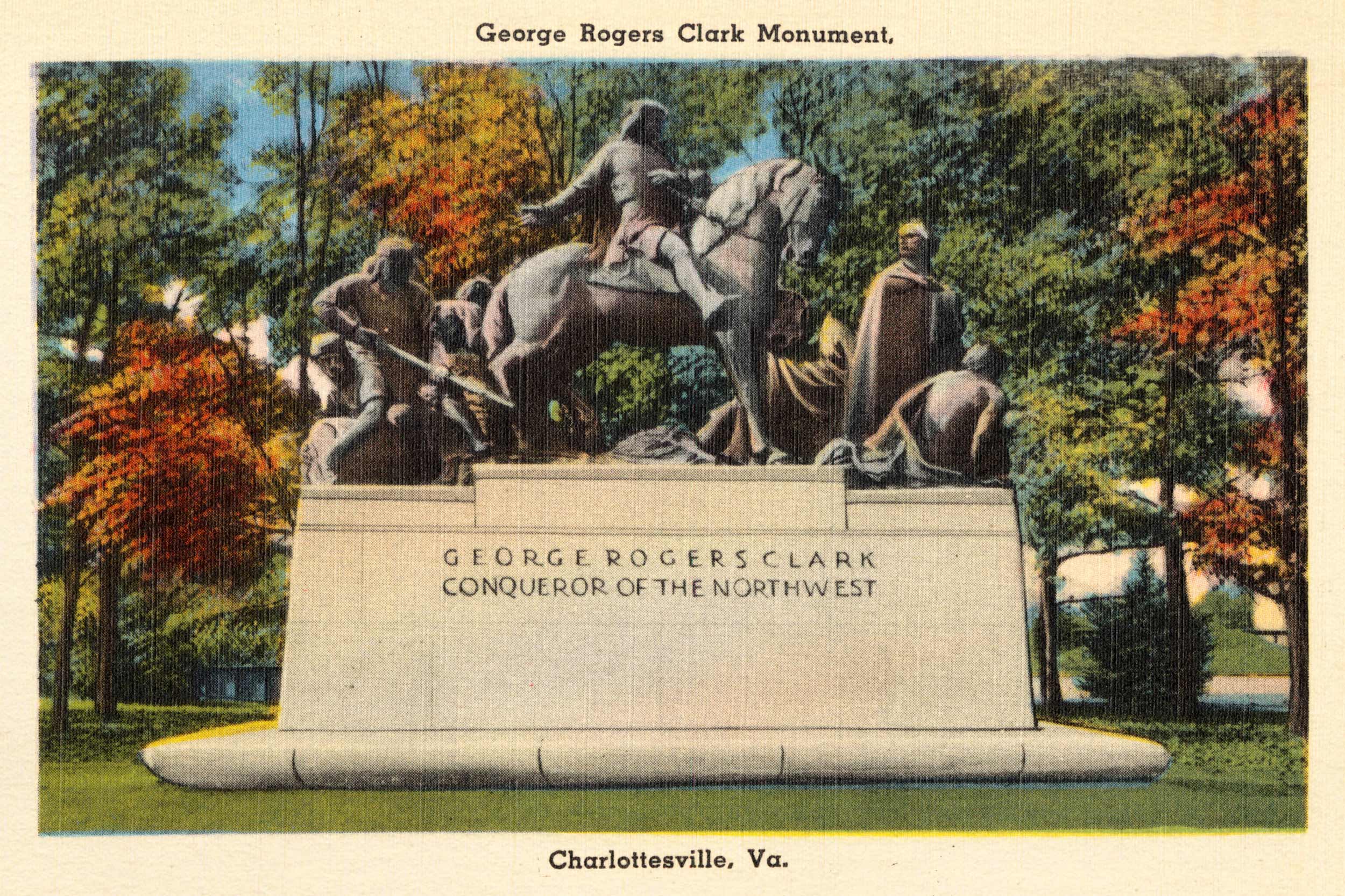 UVA and the History of Race: The George Rogers Clark Statue and Native  Americans