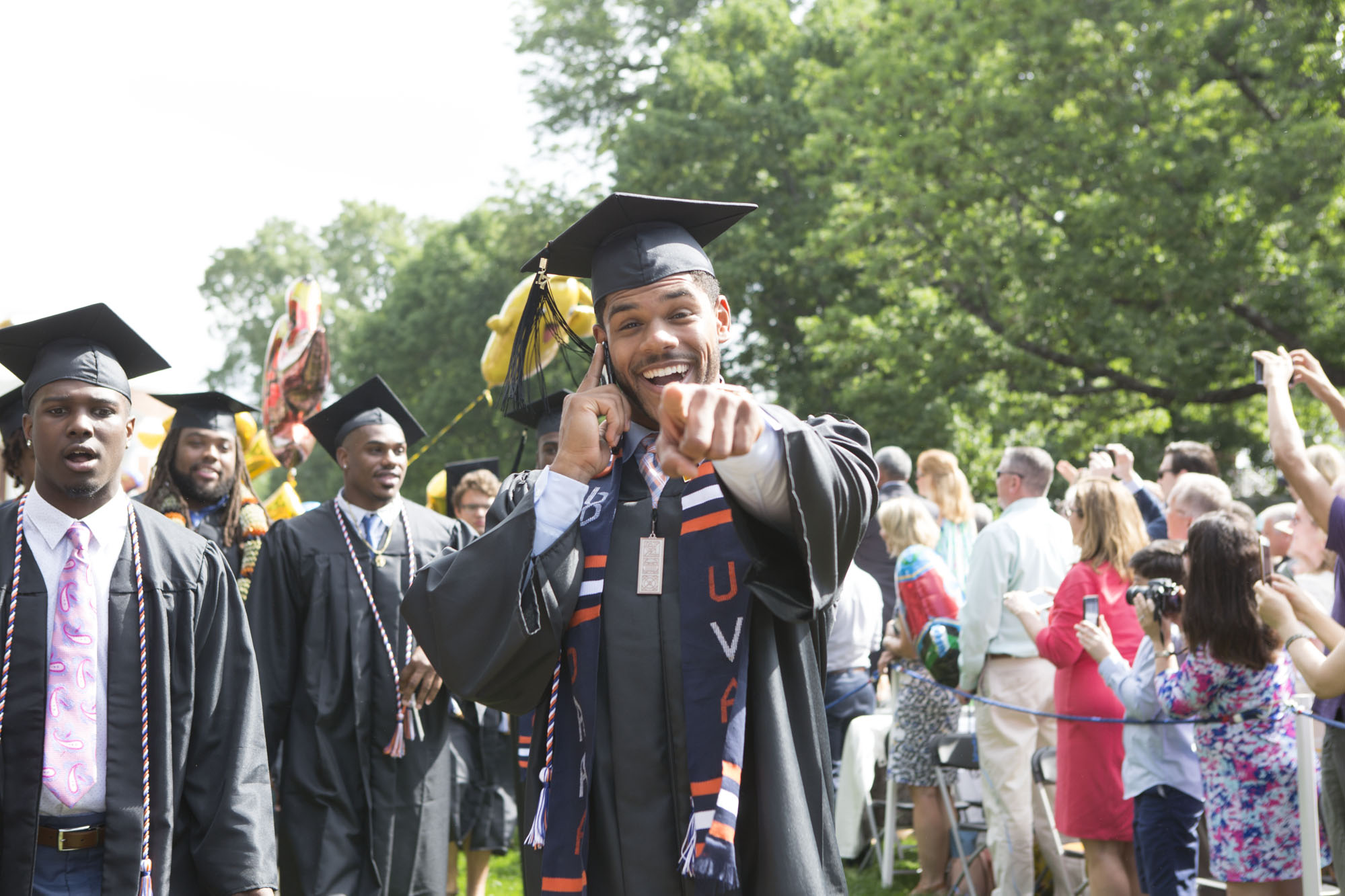 Sunshine, Smiles and Cheers as UVA Celebrates Saturday’s Graduates