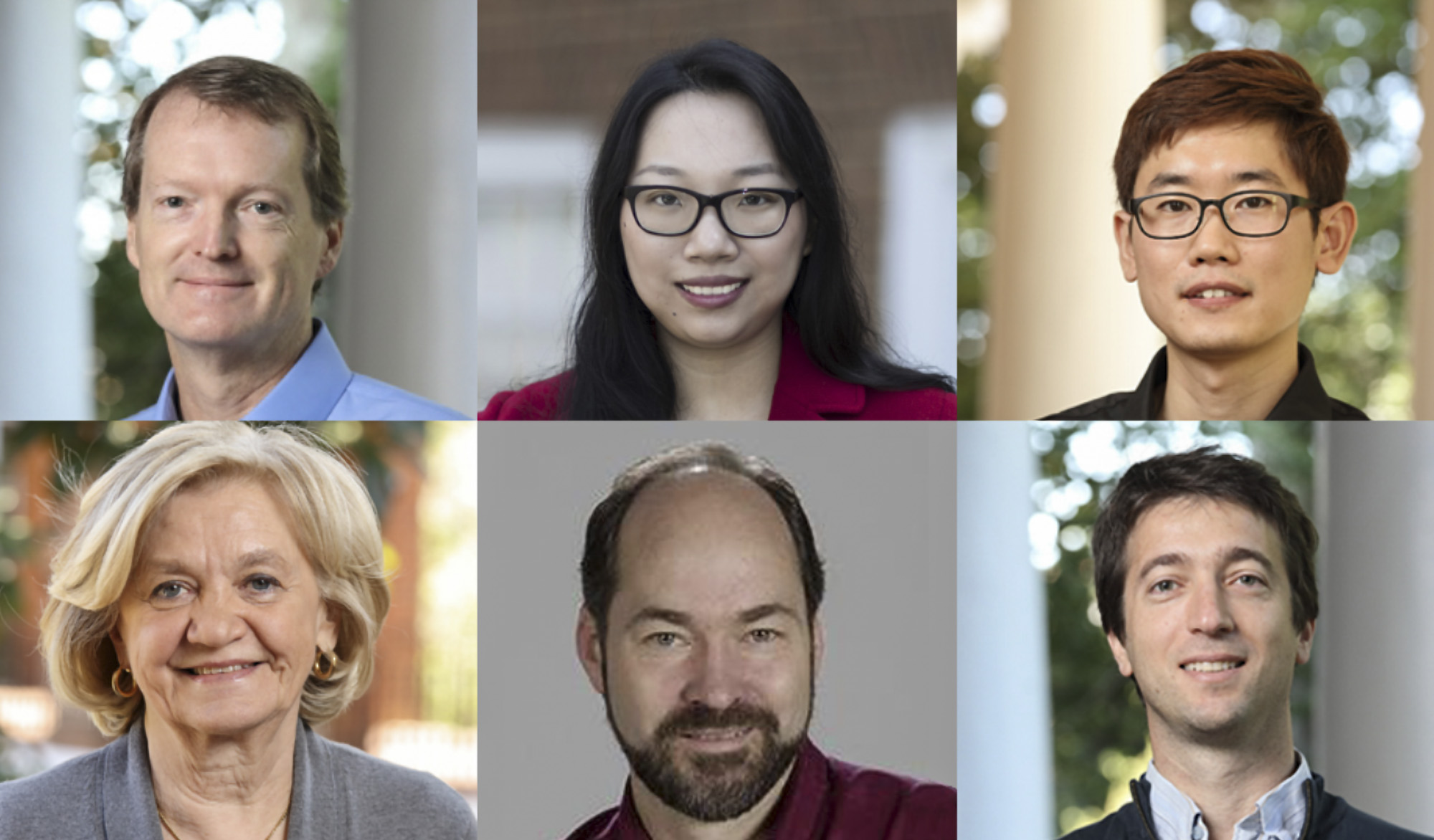 Headshots (top, left to right): Matthew B. Dwyer, Lu Feng, Yonghwi Kwon,  Headshots (bottom: left to right) Mary Lou Soffa, Kevin Sullivan and Sebastian Elbaum