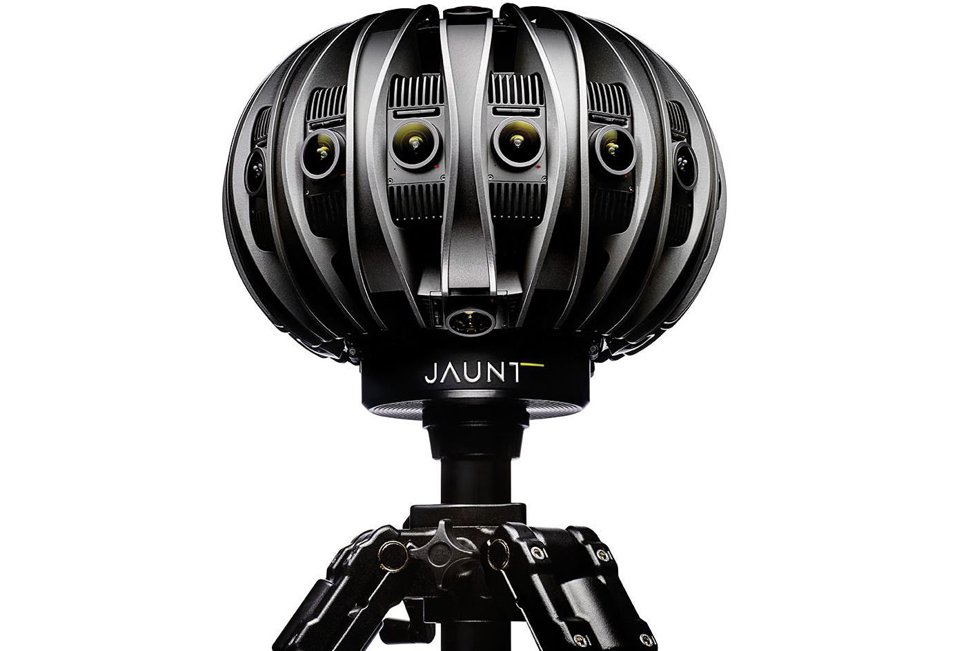 Jaunt ONE, the first professional-grade stereographic cinematic VR camera built from the ground up, features custom optics and high-quality, 360-degree capture. 
