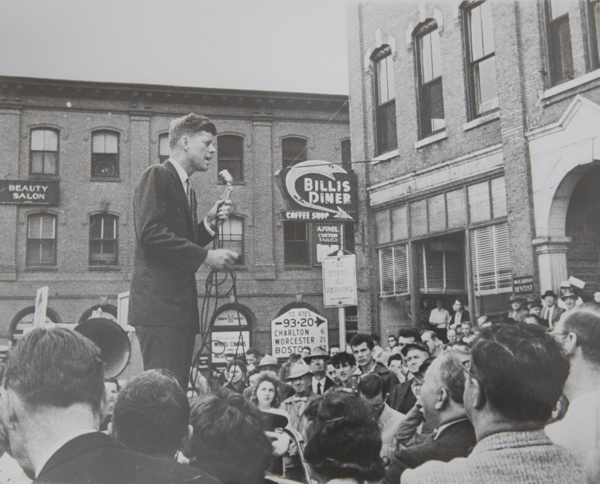 President John F Kennedy greets crowd at Vanderbilt University New 8x10 Photo 