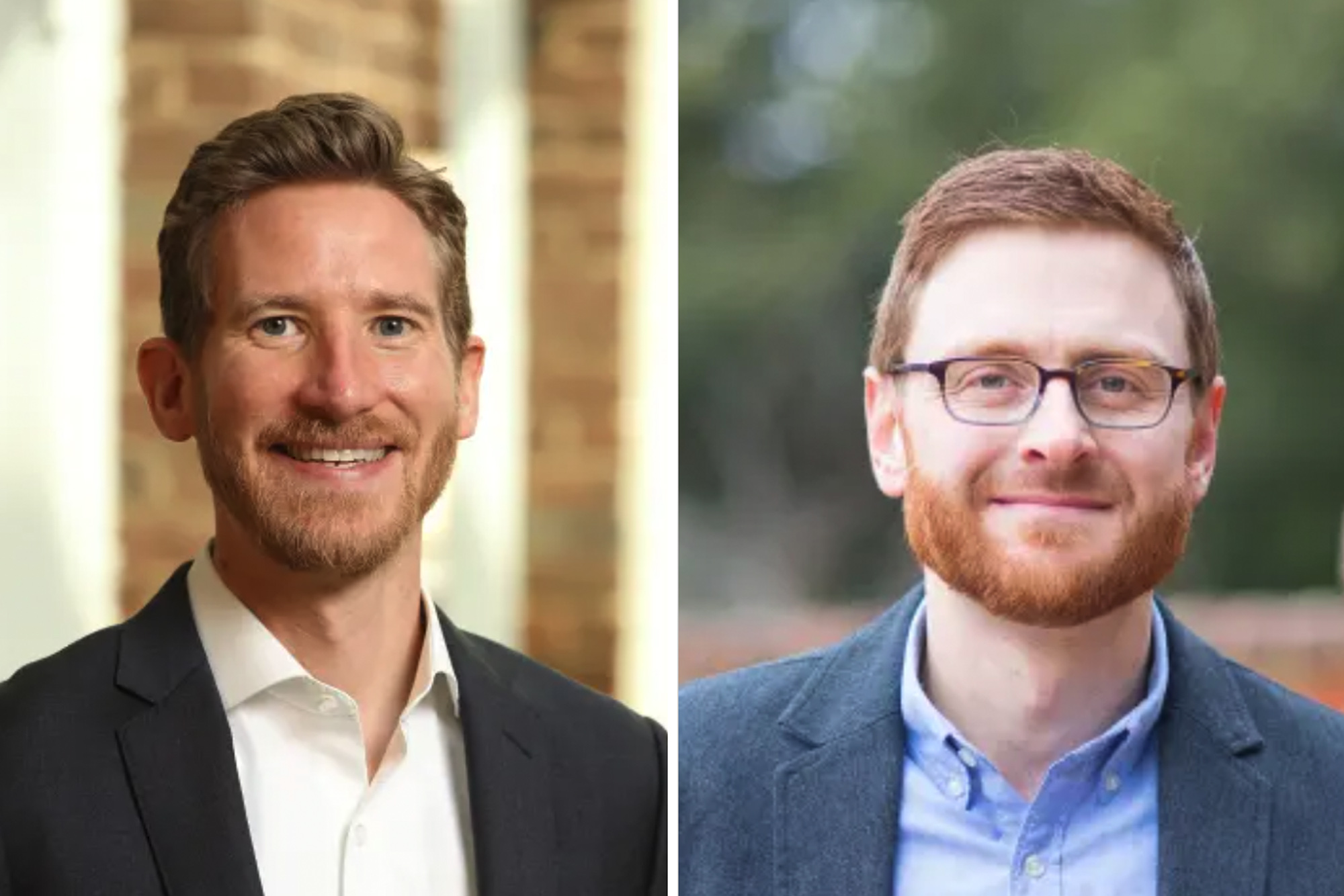 Headshots: David Lehman, left, and Kieran O’Connor, right