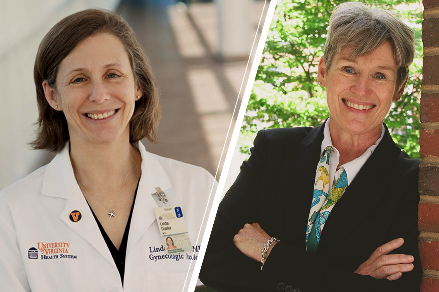 Dr. Linda Duska, left, and Dr. Susan Pollart were selected to a program that helps prepare women for leadership roles in academic medicine.