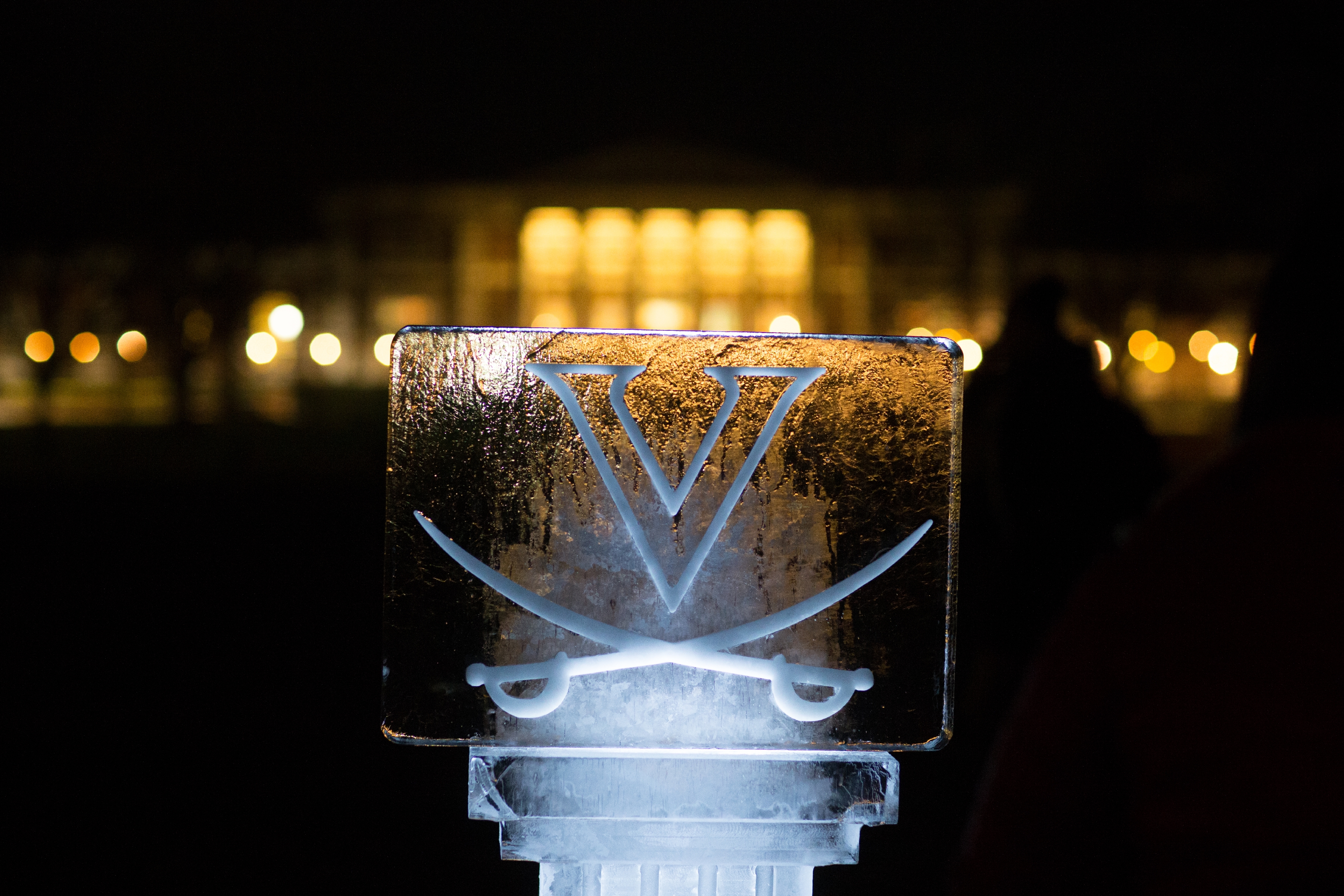 The festivities include plenty of food, drinks – and even ice sculptures.