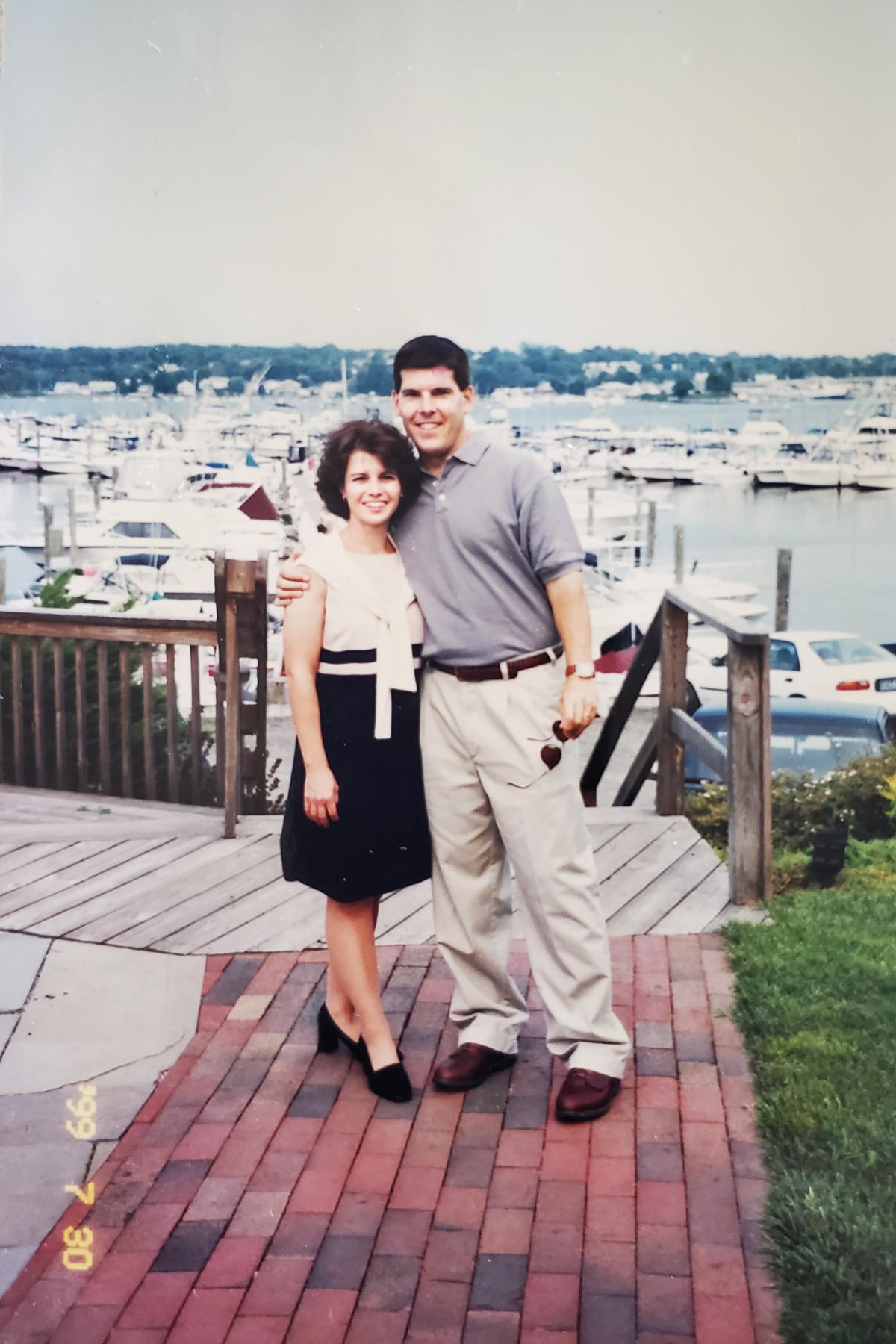 Patrick Murphy and his wife Vera standing together for a picture