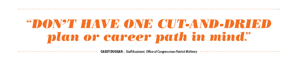 QUOTE: Don't have one cut-and-dried plan or career path in mind.