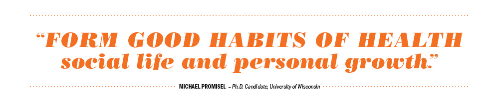 QUOTE: From good habits of health social life and personal growth.