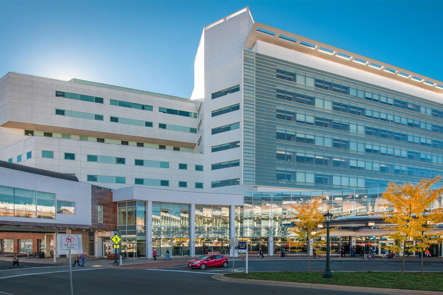 UVA hospital entrance