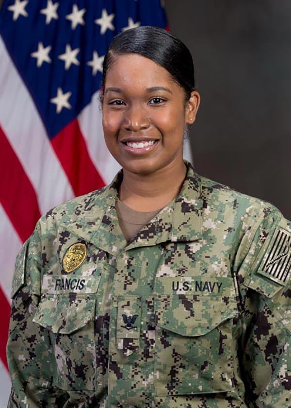 Reba Francis military headshot