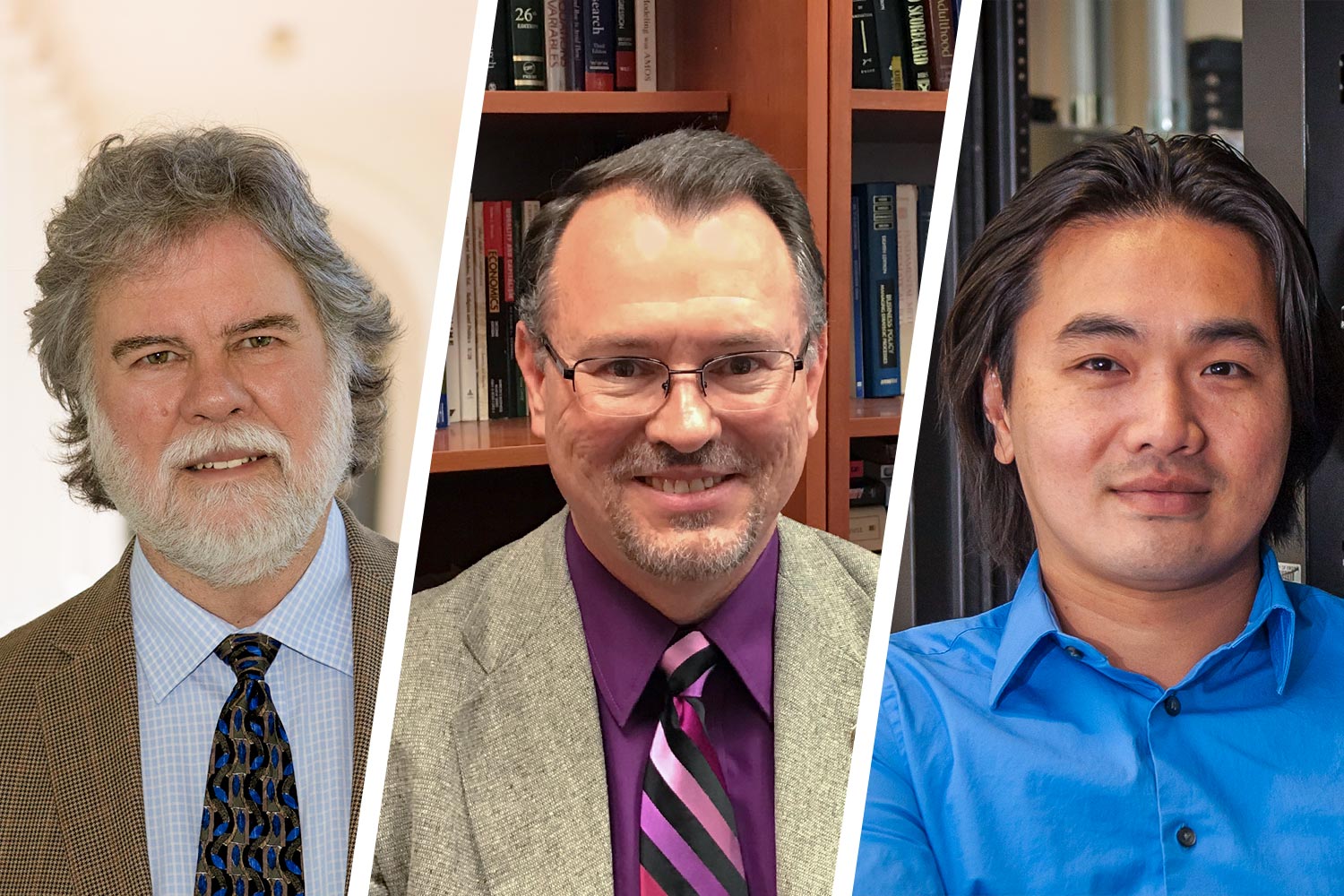 From left, Ron Hutchins, Scott Bevins and Tho Nguyen are heading up the ACCORD initiative that securely broadens researchers' access to protected data.