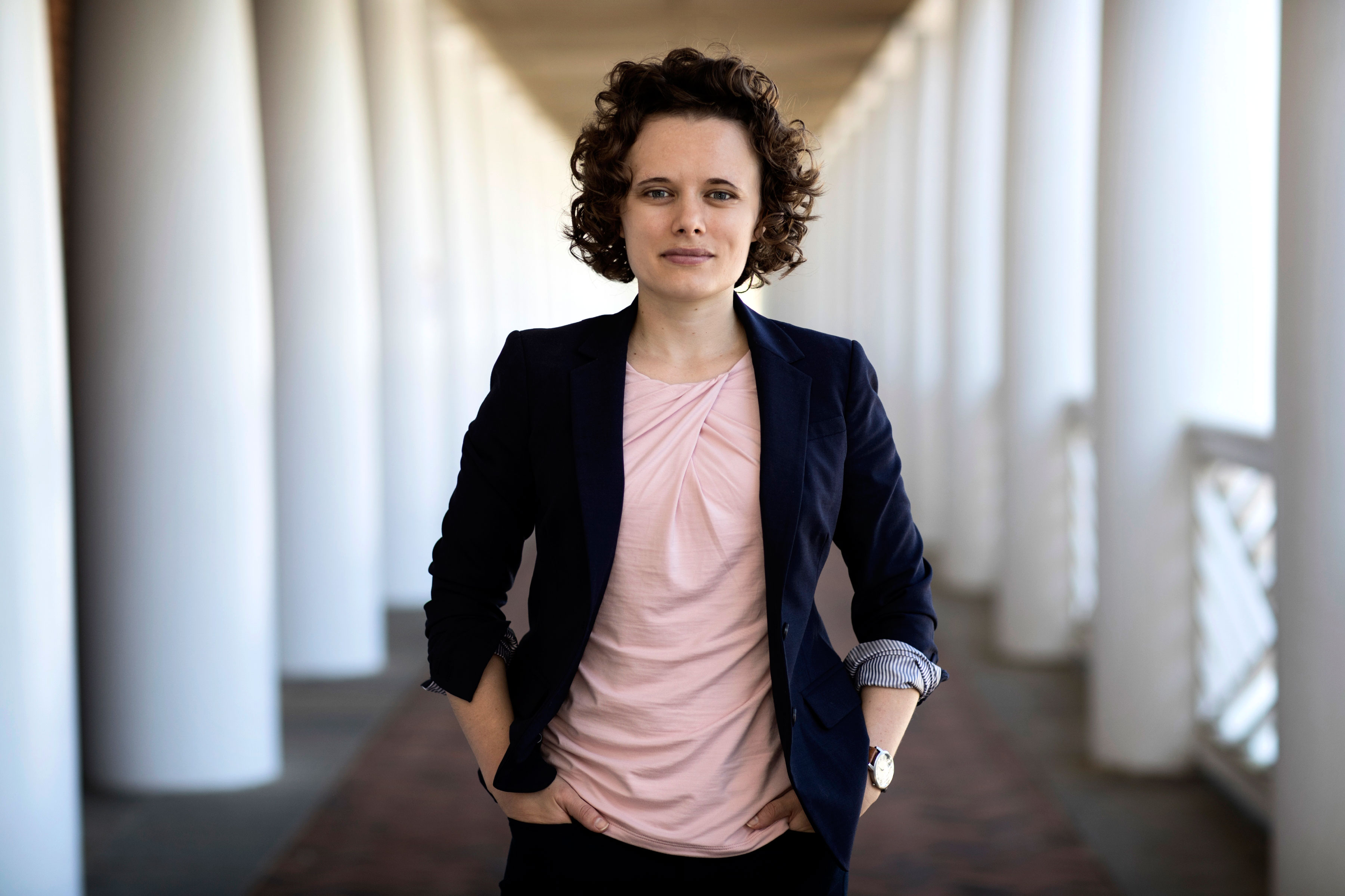 Sally Hudson is a new assistant professor of public policy, education and economics jointly appointed in the Frank Batten School of Leadership and Public Policy and the Curry School of Education.