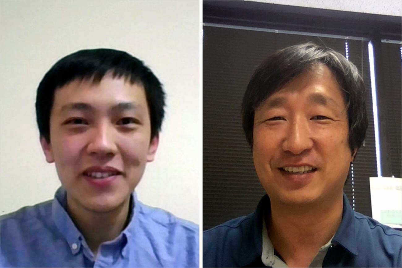 Headshots left to right: Sihan Li and Jung-Bum Shin