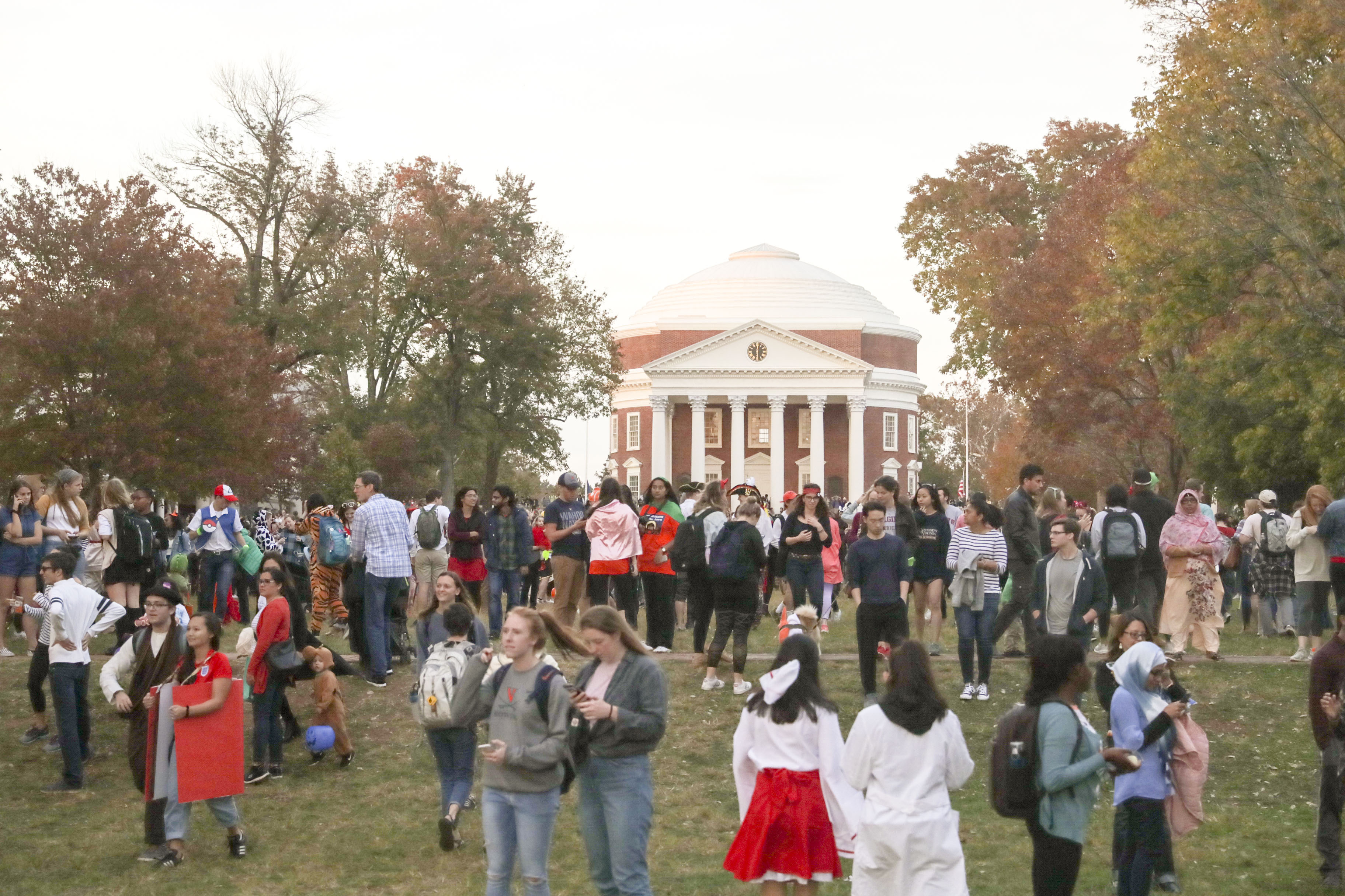 Photos Frightful Fun Was Had by All at UVA’s TrickorTreating on the Lawn