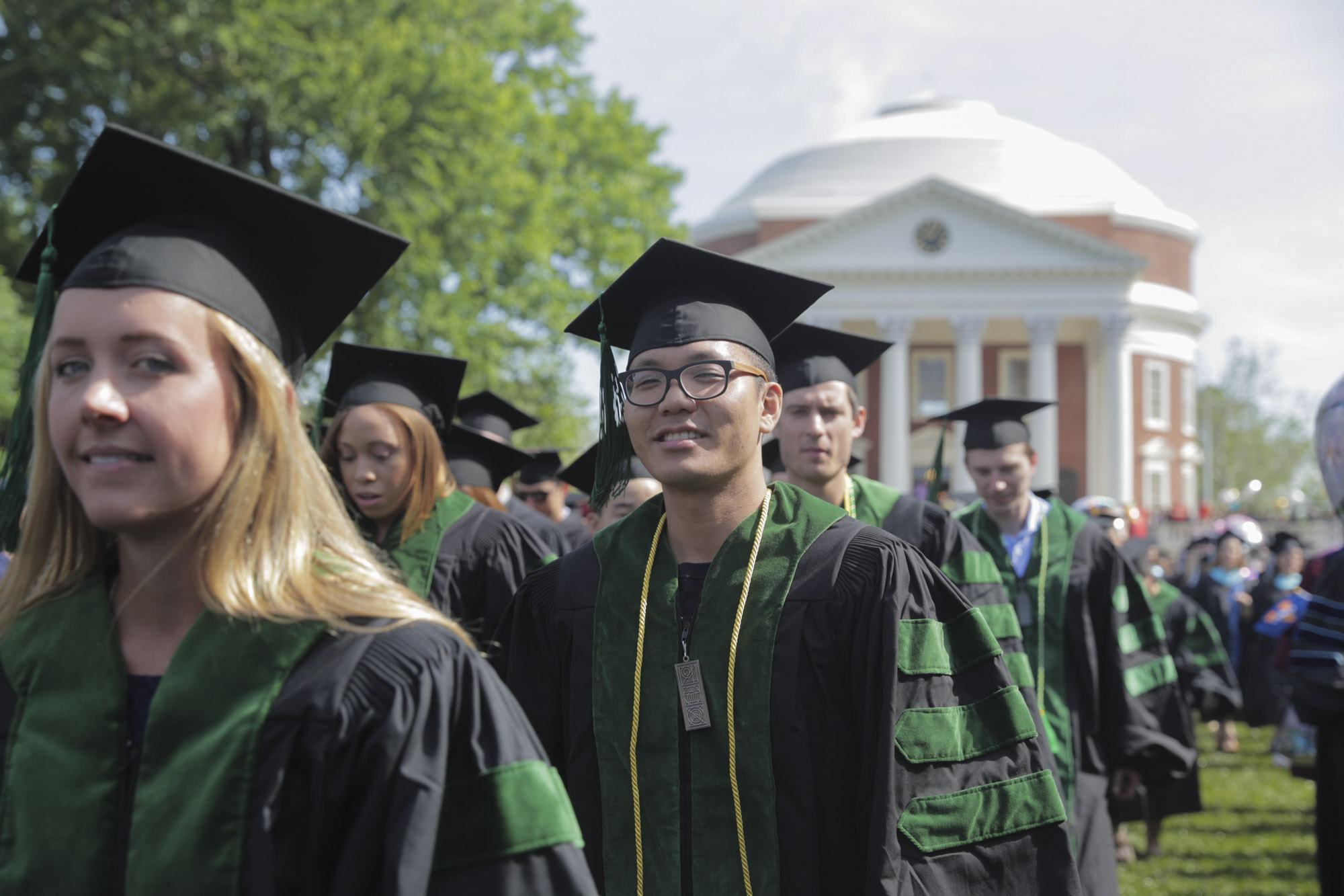 Graduates celebrating