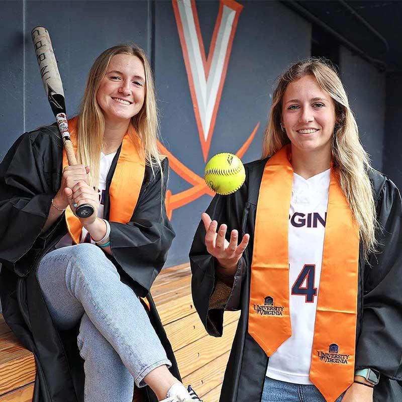 Eden Bigham, left, and Jade Hylton, right