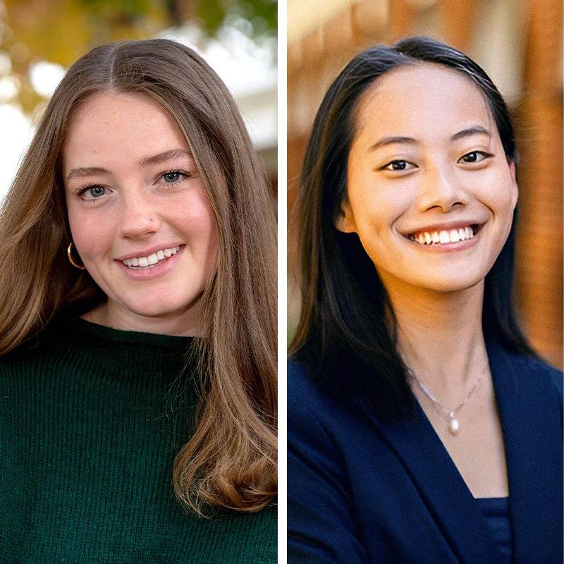 Karly Scholz and Desiree Ho