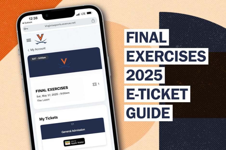 An iPhone with ticket information on it