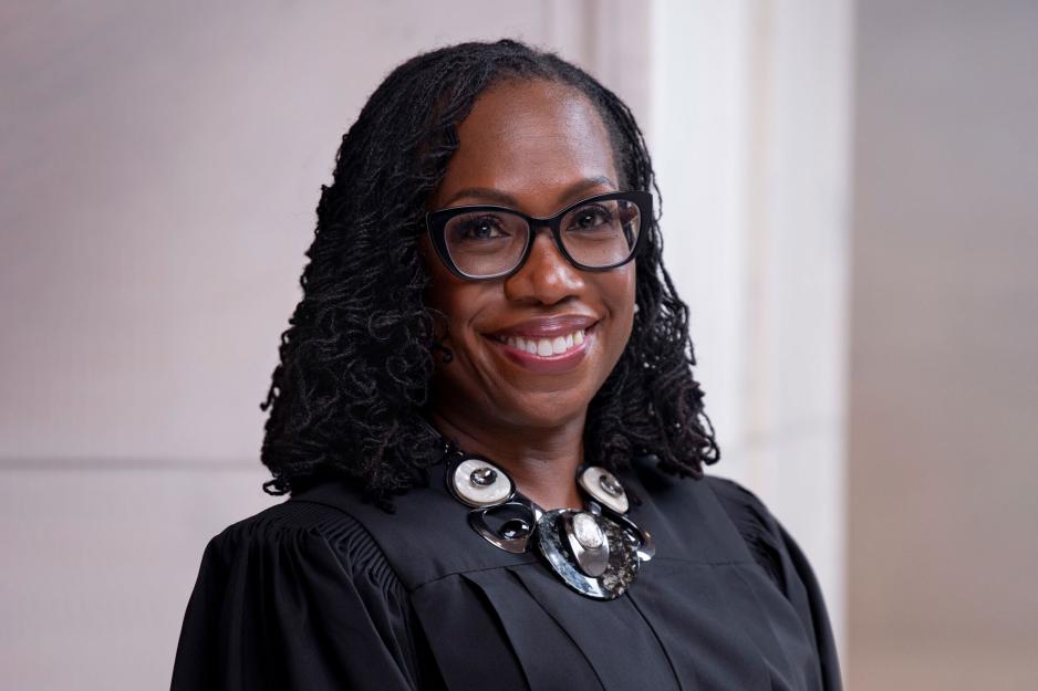 portrait of U.S. Supreme Court Justice Ketanji Brown Jackson 
