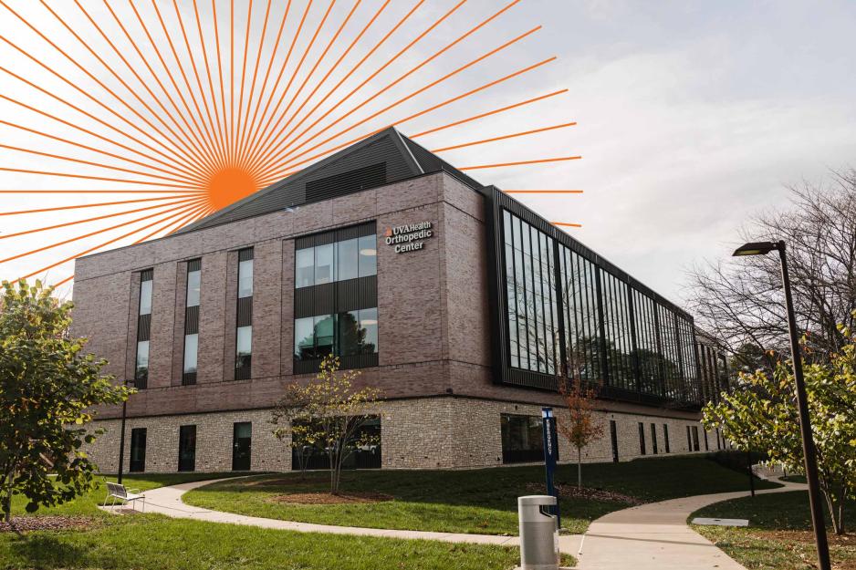 An oculus above the UVA Orthopedics Center