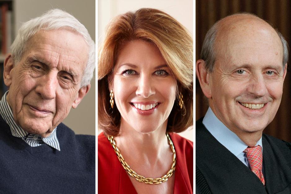 Thomas Jefferson Foundation 2022 medalists Kenneth Frampton, Sherrie Rollins Westin and Stephen Breyer