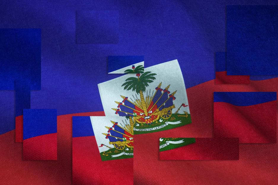 Haiti flag illustration 
