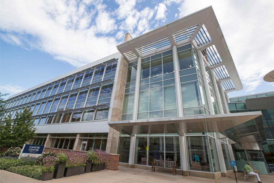 Front image of hospital building