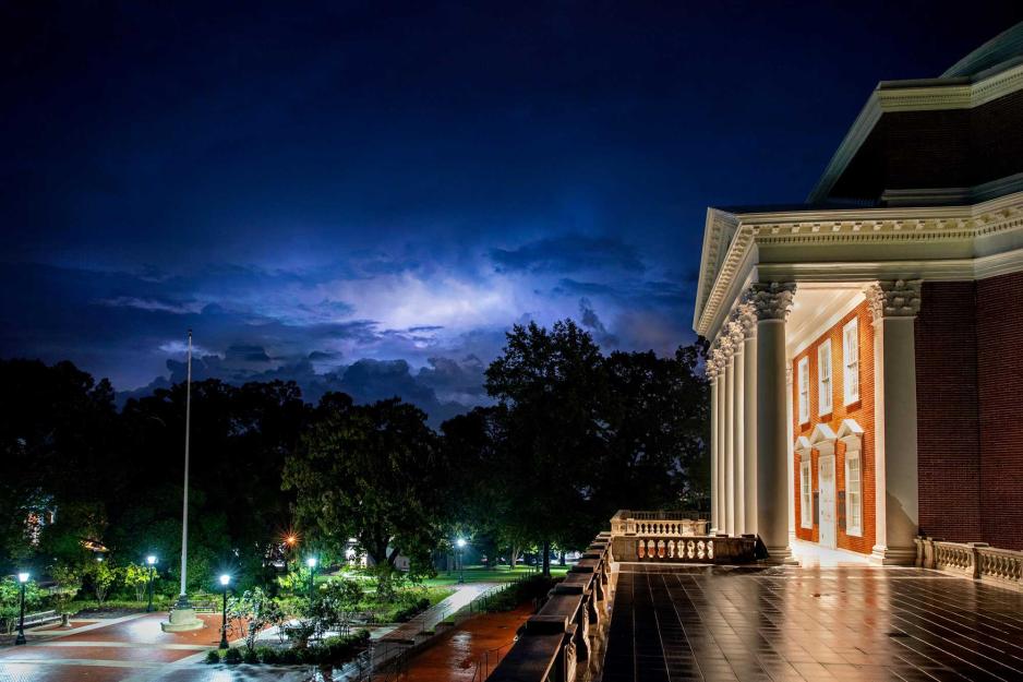 Lightning over the Rotunda 