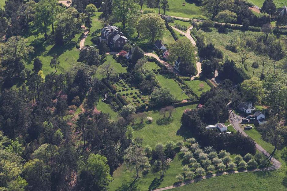 Aerial of Morven Gardens