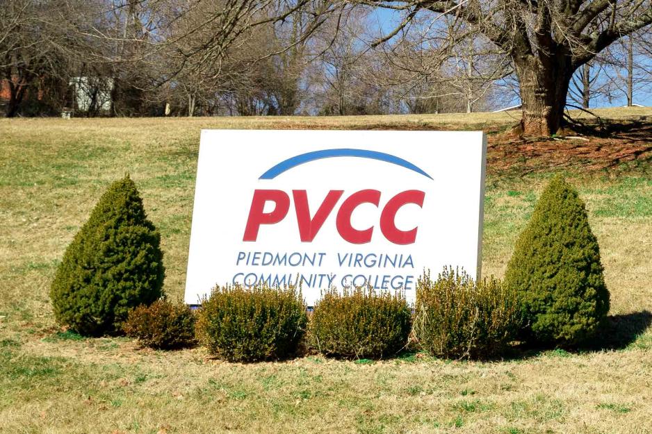 Piedmon Virginia Community College sign