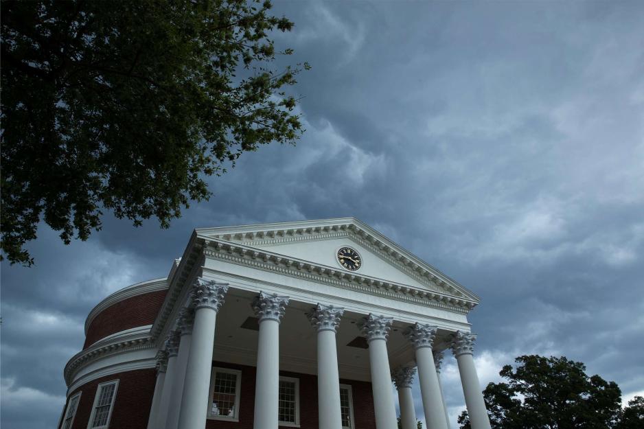 The Rotunda in a Rain Storm