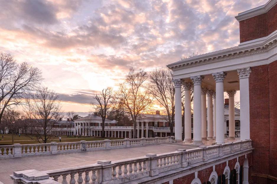 Picture of Sunset View From Rotunda
