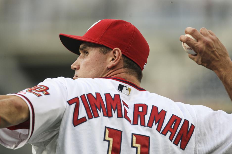 Zimmerman pitching