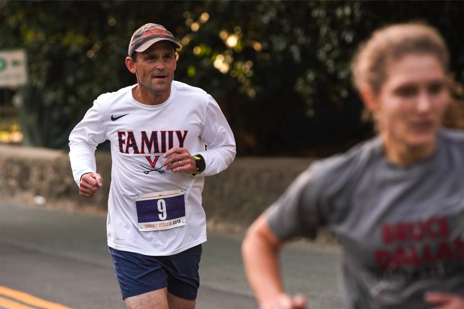 Jim Ryan during a Community Bridges run